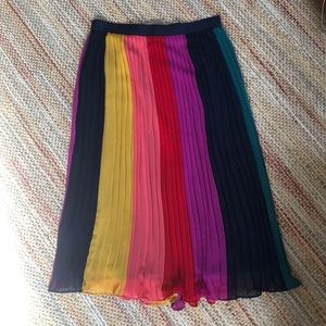 NWT SIIIIICK rainbow skirt